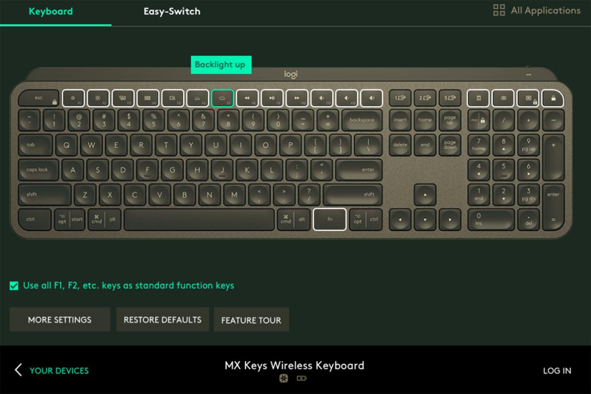 customizing keyboard for mac media keys
