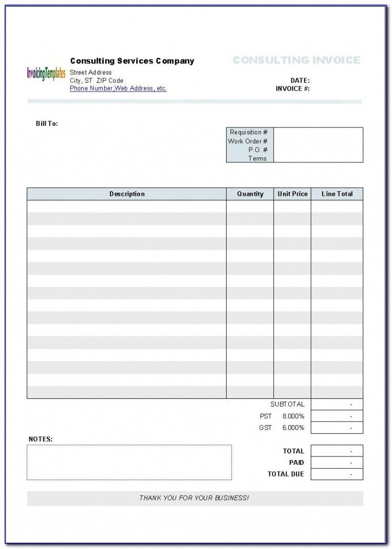 word for mac invoice template